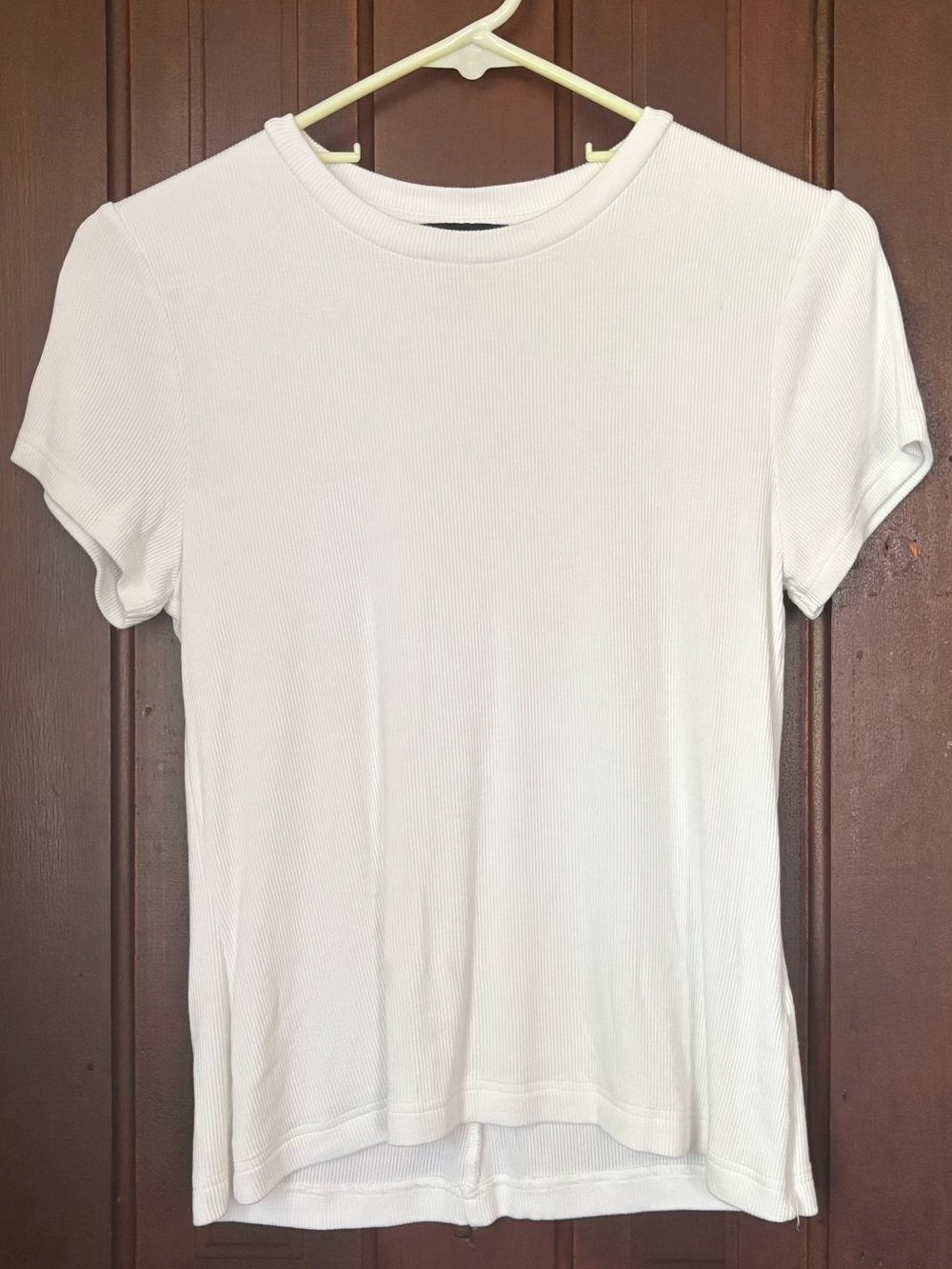 ME+EM White Ribbed Tee